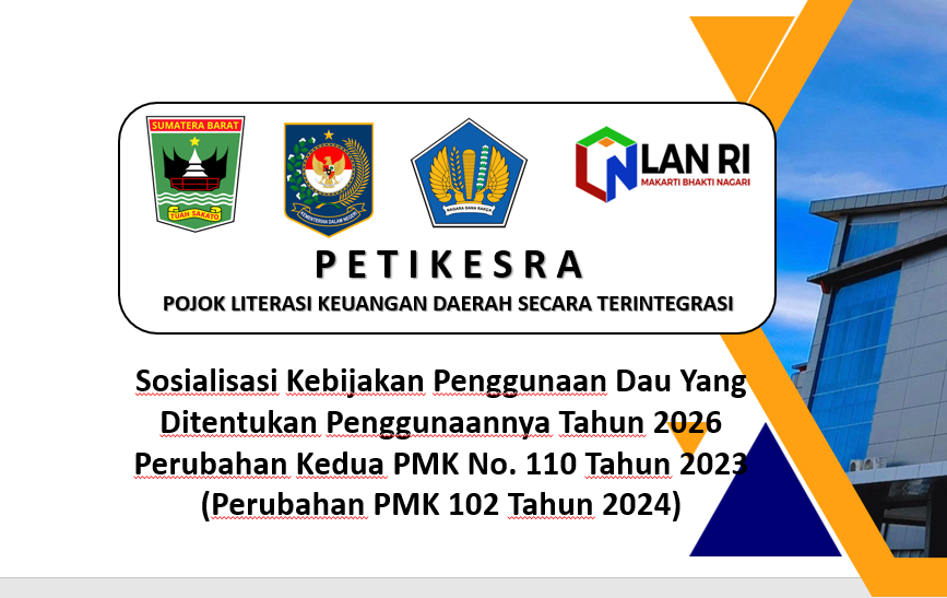 SOSIALISASI KEBIJAKAN PENGGUNAAN DAU YANG DITENTUKAN PENGGUNAANNYA TAHUN 2026